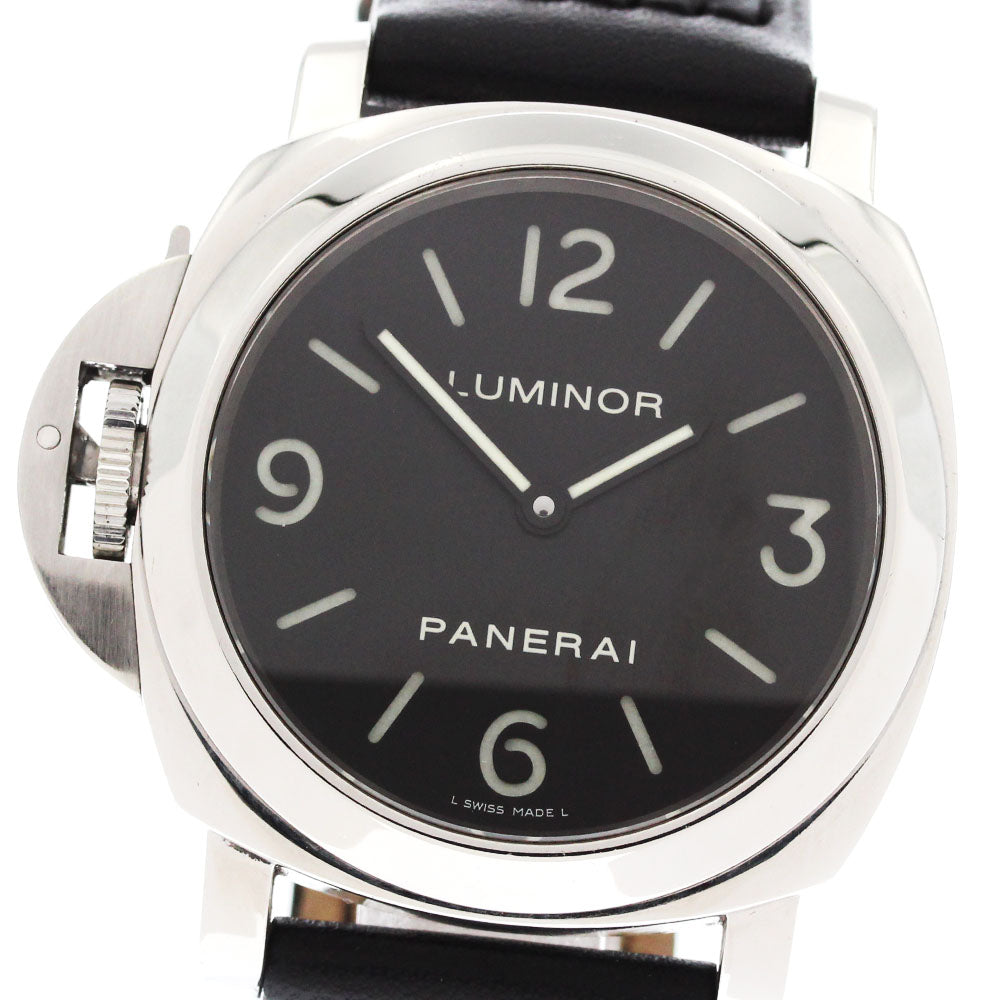 PANERAI Luminor base PAM00219 Left hand Hand Winding Men's Watch_877637