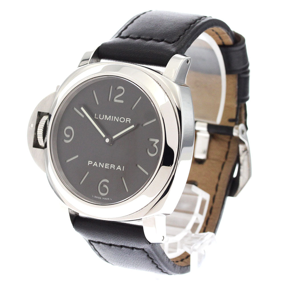 PANERAI Luminor base PAM00219 Left hand Hand Winding Men's Watch_877637