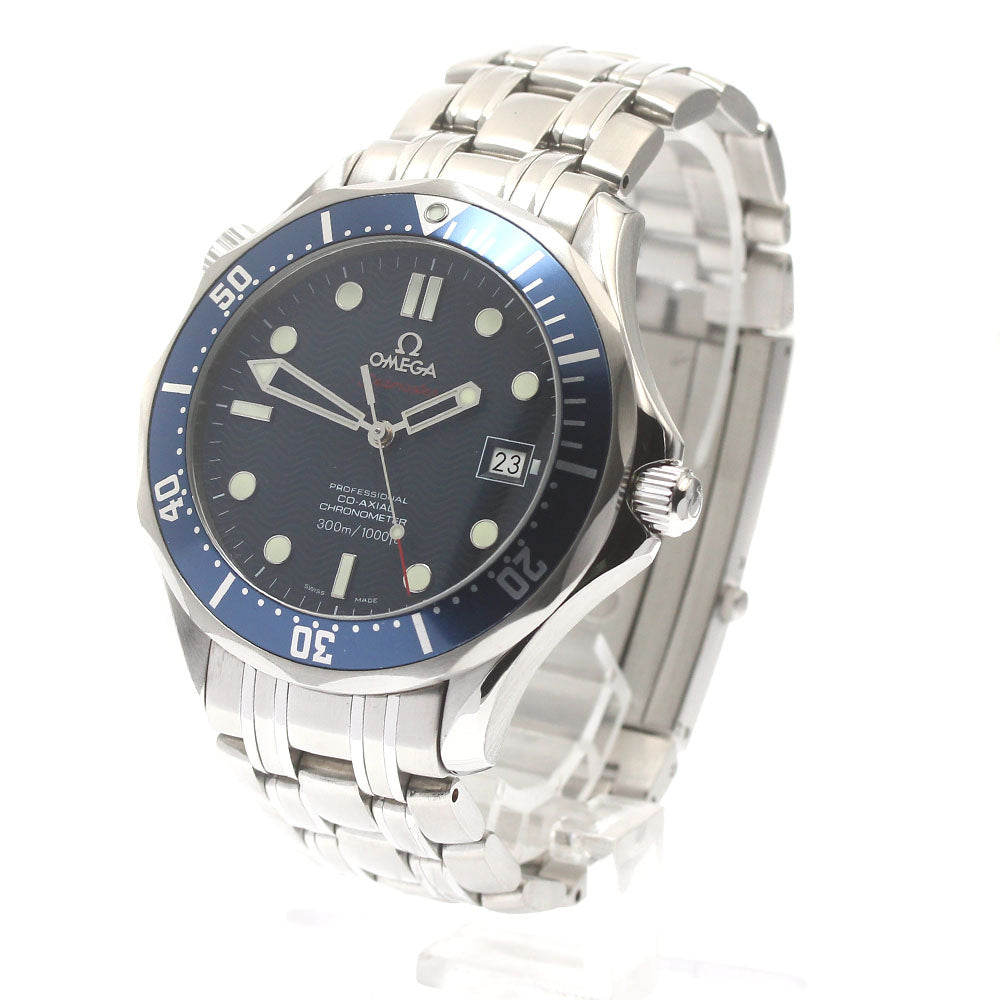 OMEGA Seamaster300 2220.80 Date Co-Axial Navy Dial Automatic Men's Watch_877644