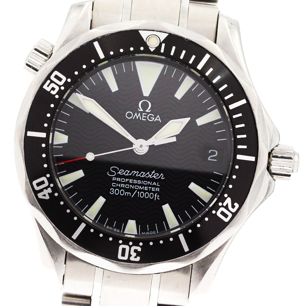 OMEGA Seamaster300 2252.50 Date black Dial Automatic Boy's Watch_877659