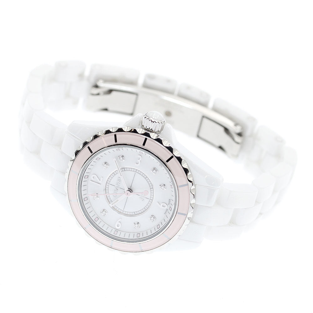CHANEL J12 H4466 8P diamond white Dial Quartz Ladies Watch_877695
