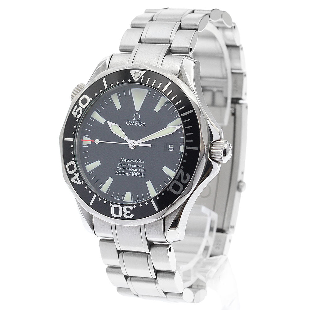 OMEGA Seamaster300 2254.50 Date black Dial Automatic Men's Watch_877699