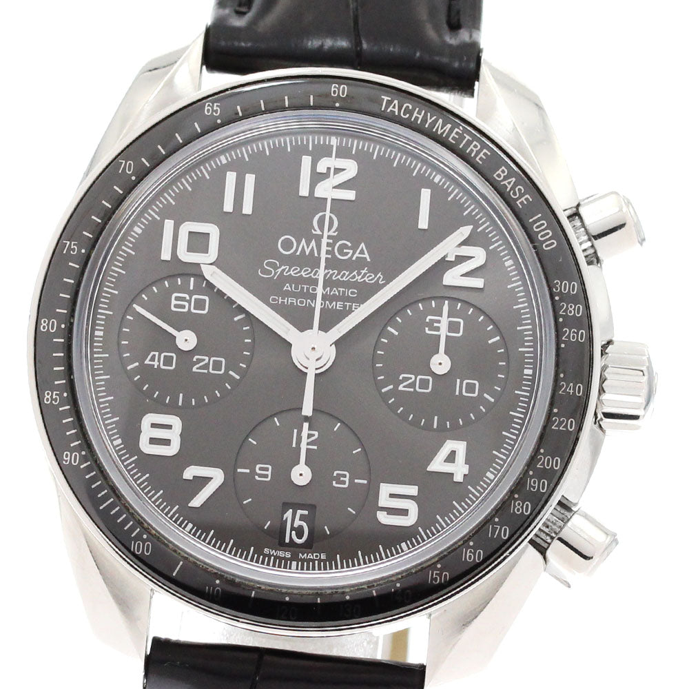 OMEGA Speedmaster 324.33.38.40.06.001 Date Chronograph gray Dial Automatic Ladies Watch_877712
