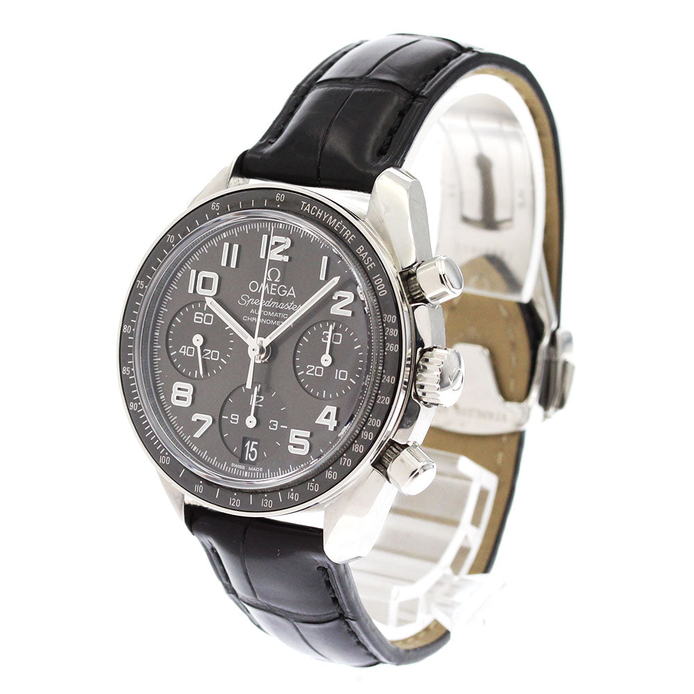 OMEGA Speedmaster 324.33.38.40.06.001 Date Chronograph gray Dial Automatic Ladies Watch_877712