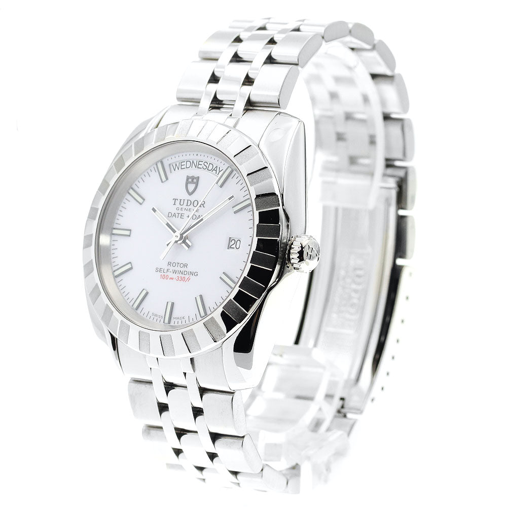 TUDOR Classic Date Day 23010 white Dial Automatic Men's Watch_877723