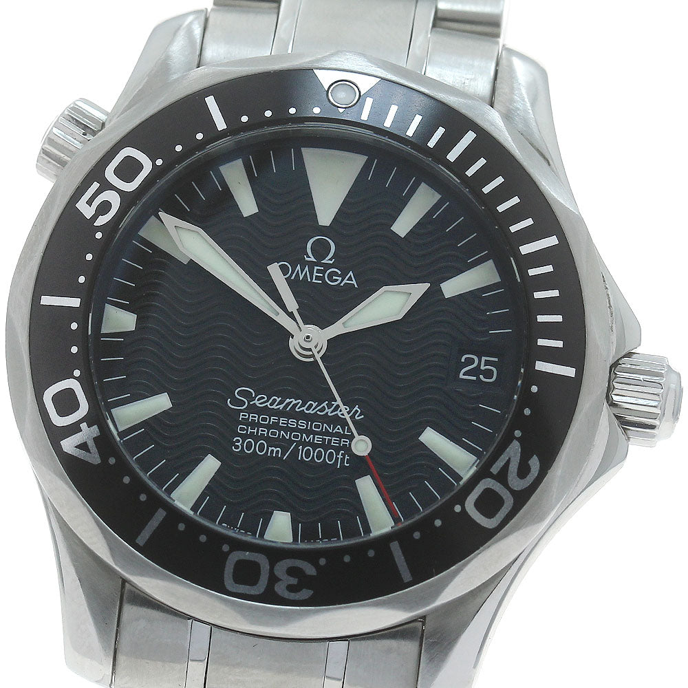 OMEGA Seamaster300 2252.50 Date black Dial Automatic Boy's Watch_877727