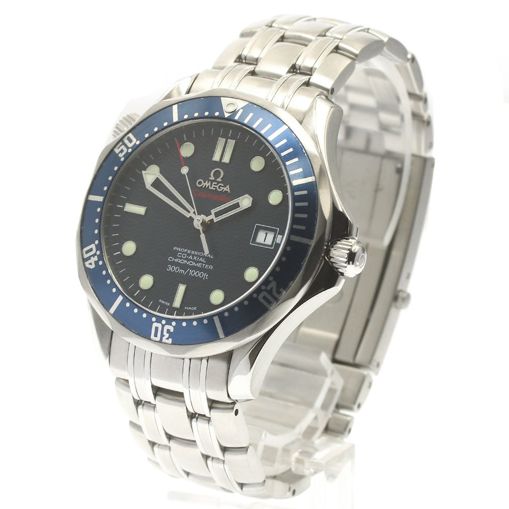 OMEGA Seamaster300 2220.80 Date Co-Axial Navy Dial Automatic Men's Watch_877732