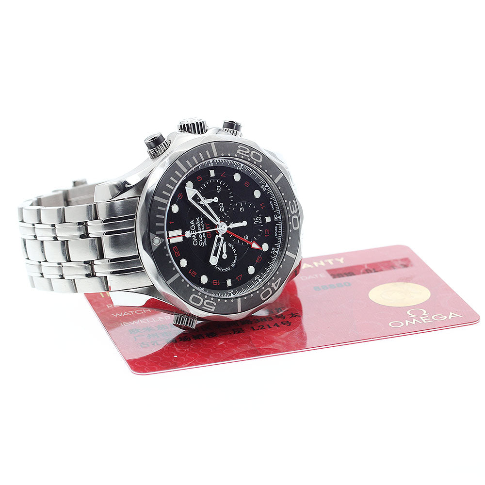 OMEGA Seamaster Diver 300M 212.30.44.52.01.001 GMT Chronograph Automatic_877739