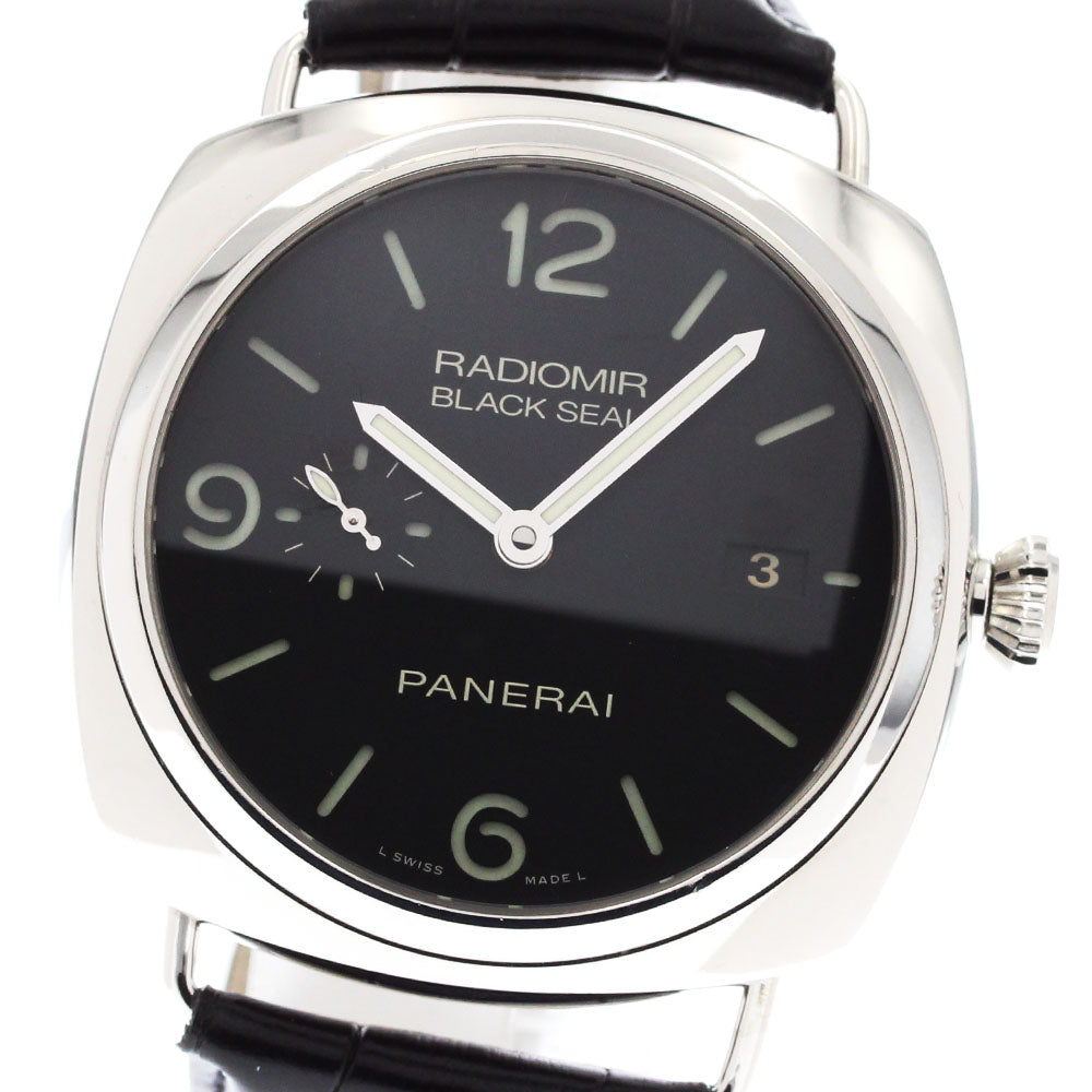PANERAI Radiomir Black Seal PAM00388 Date black Dial Automatic Men's Watch_877776