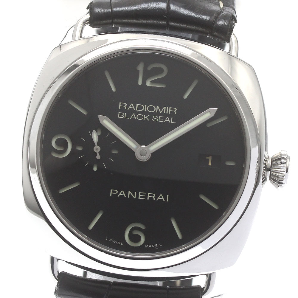 PANERAI Radiomir Black Seal PAM00388 Date black Dial Automatic Men's Watch_877778