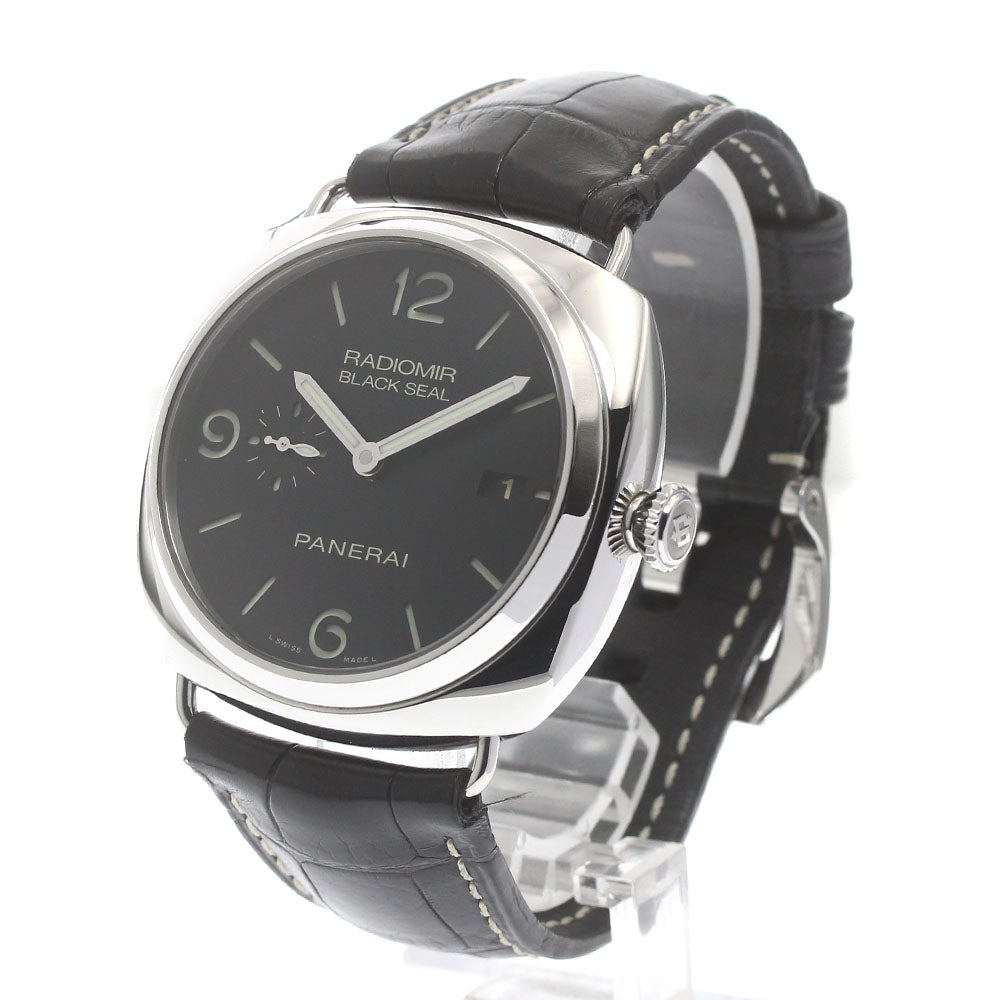 PANERAI Radiomir Black Seal PAM00388 Date black Dial Automatic Men's Watch_877778
