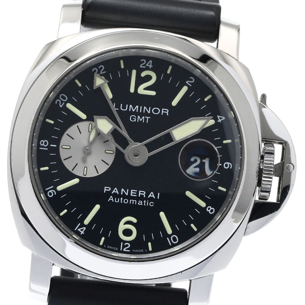 PANERAI Luminor GMT PAM00088 Date Small Second black Dial Automatic Men's_877786