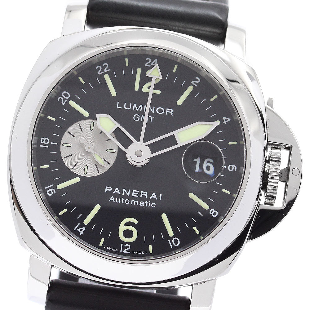PANERAI Luminor GMT PAM00088 Date Small Second black Dial Automatic Men's_877787