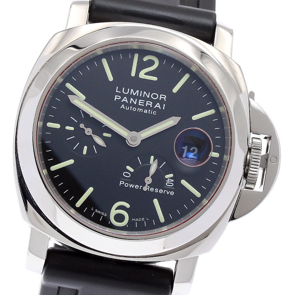 PANERAI Luminor PAM00090 Power reserve Black Dial Automatic Men's Watch_877788