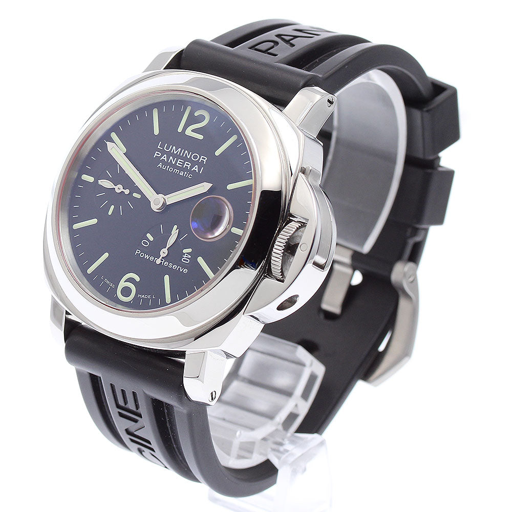 PANERAI Luminor PAM00090 Power reserve Black Dial Automatic Men's Watch_877788