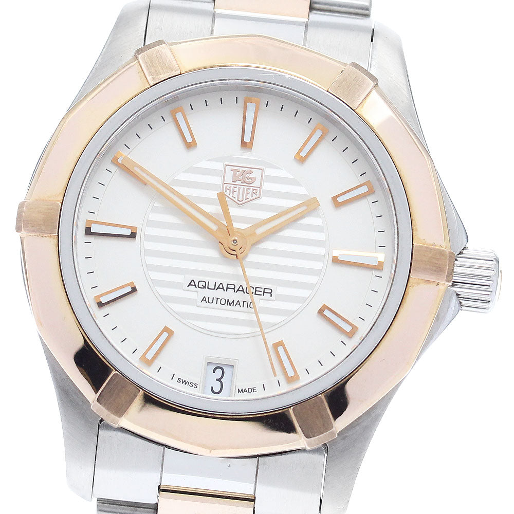 TAG HEUER Aqua racer WAP2350.BD0838 Silver Dial Automatic Ladies Watch_877797