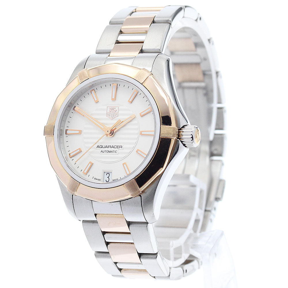 TAG HEUER Aqua racer WAP2350.BD0838 Silver Dial Automatic Ladies Watch_877797