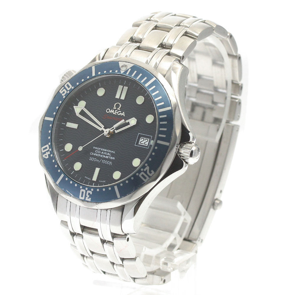 OMEGA Seamaster300 2220.80 Date Co-Axial Navy Dial Automatic Men's Watch_877800