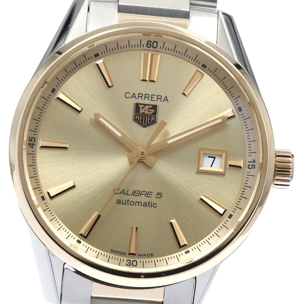 TAG HEUER Carrera WAR215A Caliber 5 gold Dial Automatic Men's Watch_877801