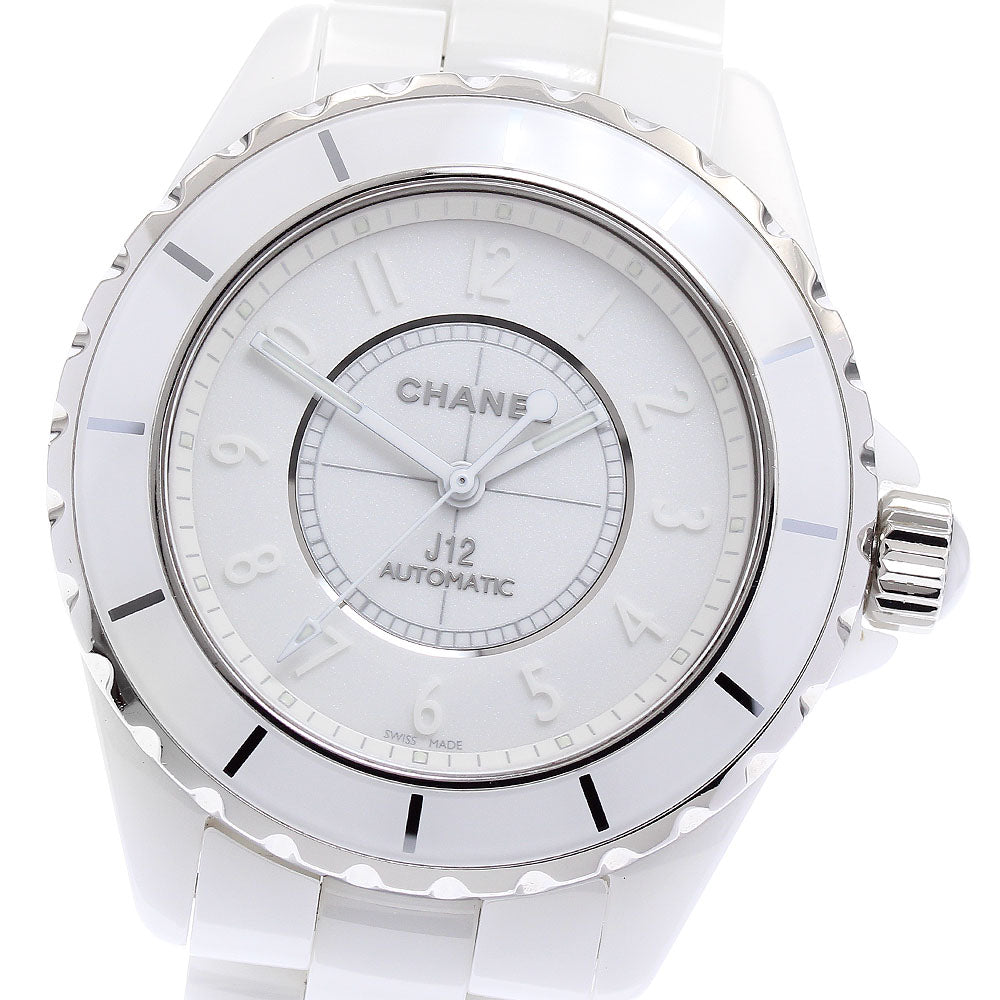 CHANEL J12 White Phantom H3443 white Dial Automatic Men's Watch_877802