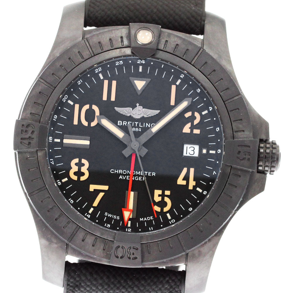 BREITLING Avenger GMT 45 Night Mission V32395 Automatic Men's Watch_877840