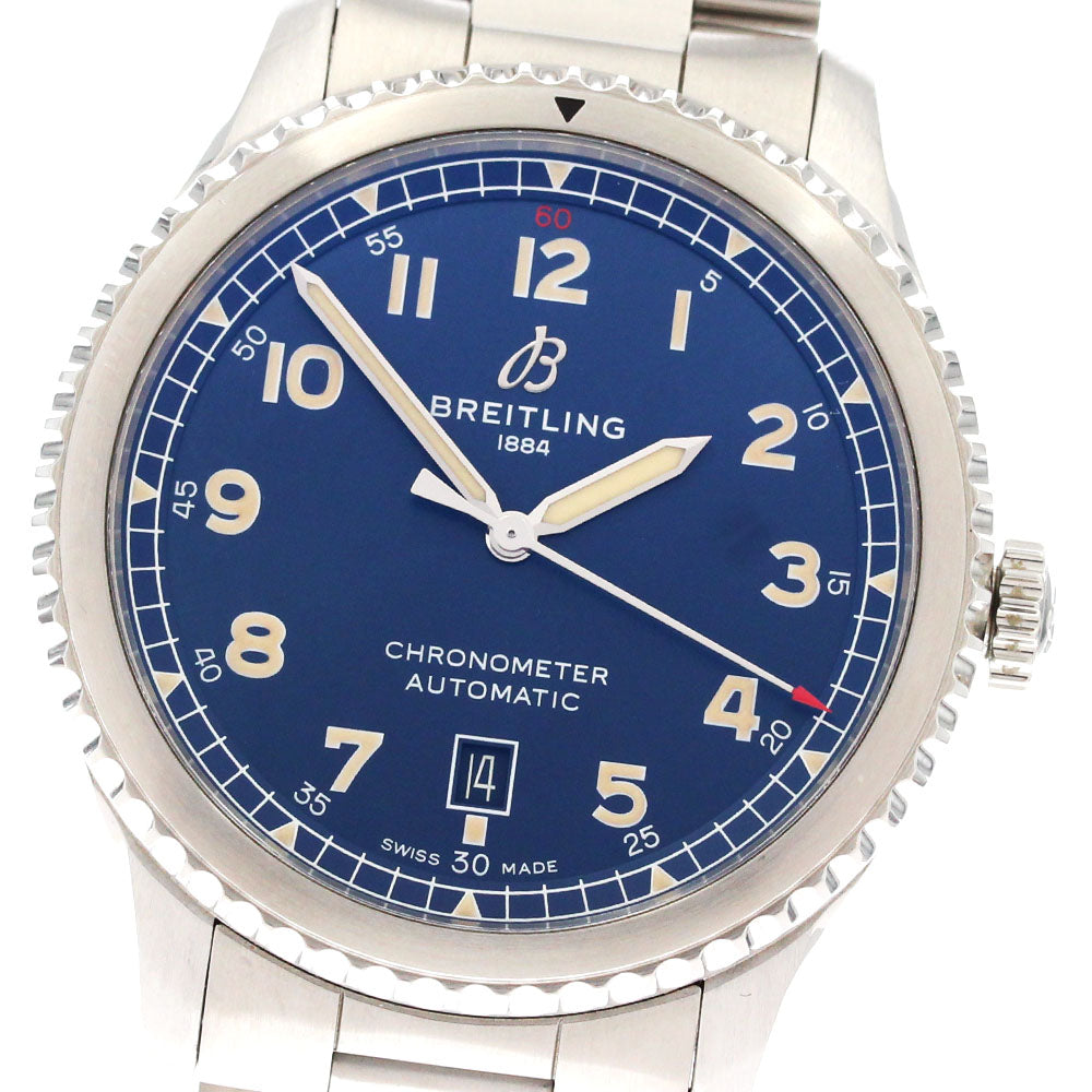 BREITLING Aviator 8 Automatic 41 A17315 Date Navy Dial Automatic Men's_877846