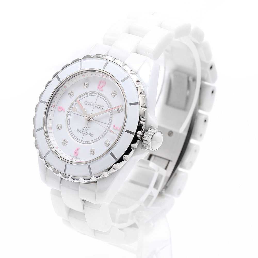 CHANEL J12 Pink light H4864 8P diamond white Dial Automatic Men's Watch_877859