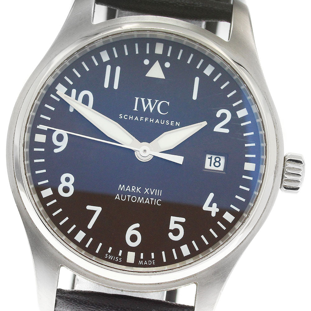 IWC SCHAFFHAUSEN Pilot's Watch Mark XVIII IW327003 Date AT Men's Watch_877865