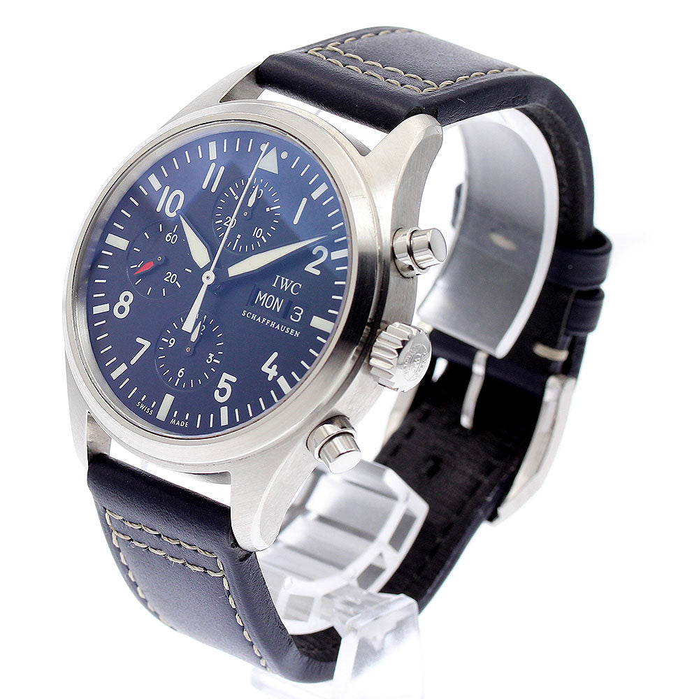 IWC SCHAFFHAUSEN Pilot watch IW371701 Chronograph Automatic Men's Watch_877867