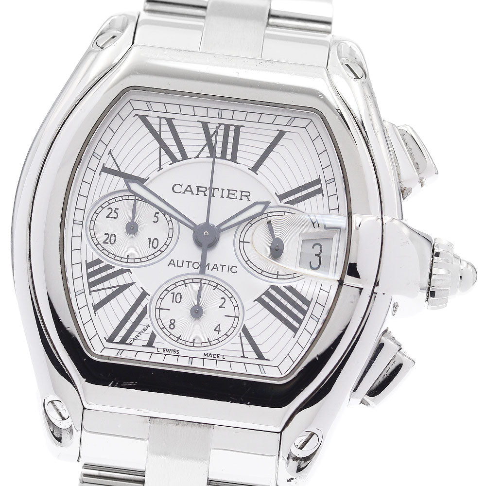 CARTIER Roadster XL W62019X6 Chronograph Automatic Men's Watch_877903