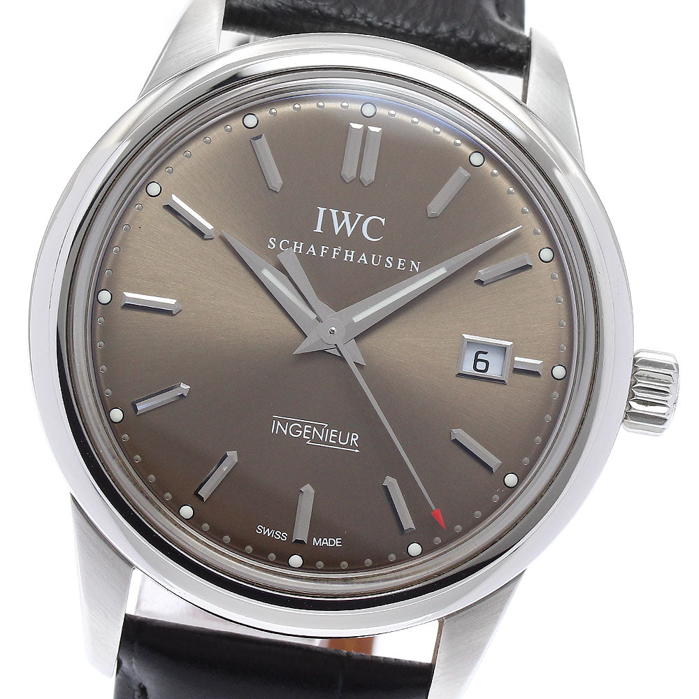 IWC SCHAFFHAUSEN Injunior Limited Edition 2012 IW323311 Brown Dial Automatic Men's Watch_877983