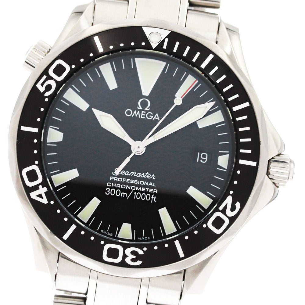 OMEGA Seamaster300 2254.50 Date black Dial Automatic Men's Watch_877985