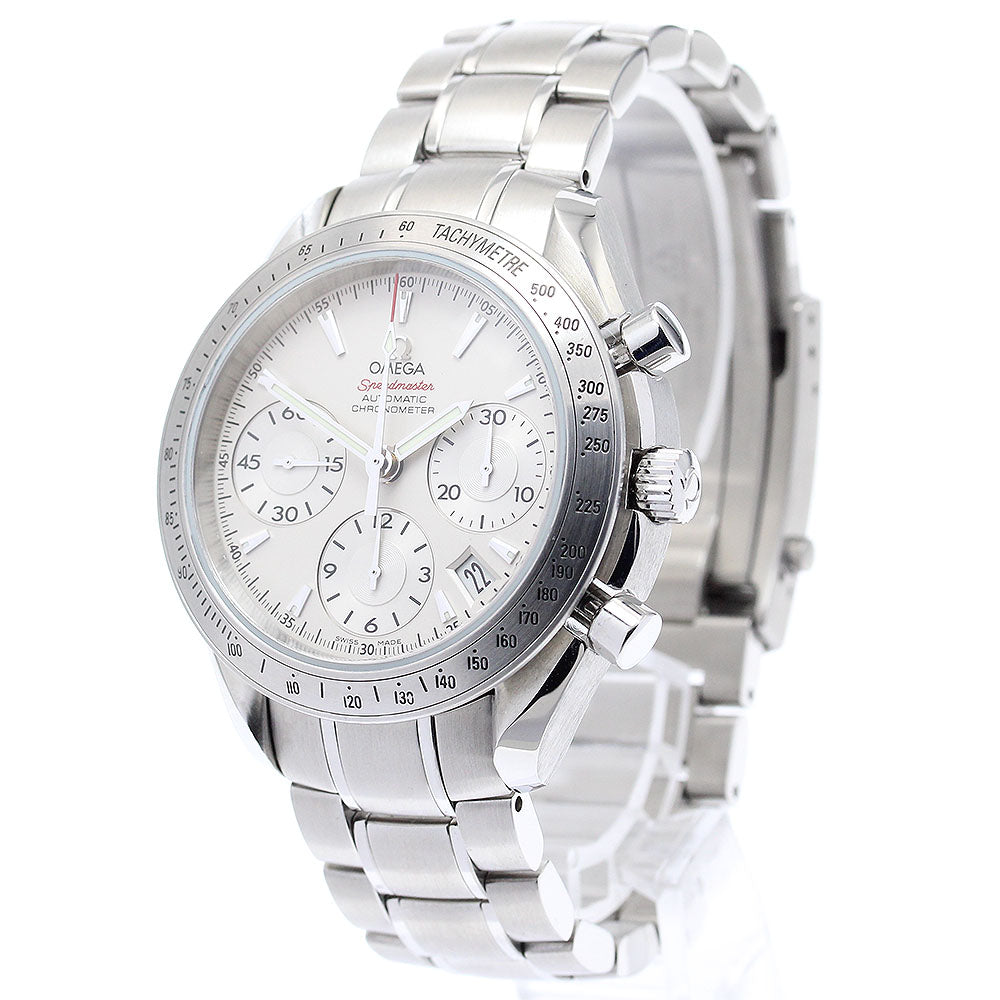OMEGA Speedmaster 323.10.40.40.02.001 Date Silver Dial Automatic Men's_878012