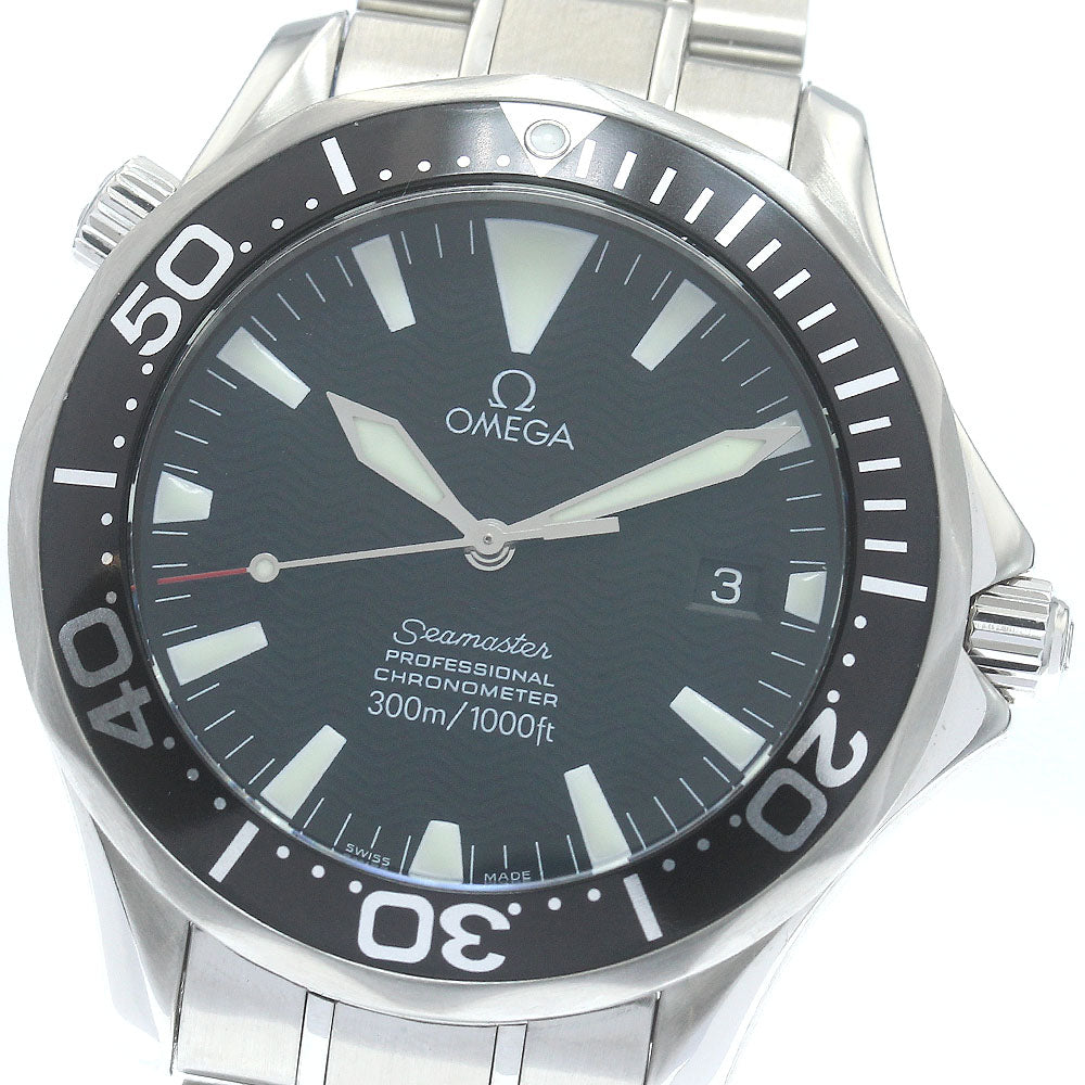 OMEGA Seamaster300 2254.50 Date Black Dial Automatic Men's Watch_878066