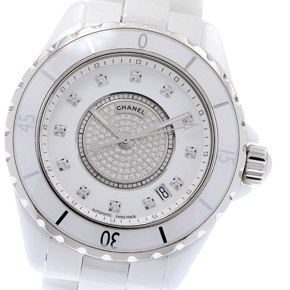 CHANEL J12 H1759 Center Diamond 12P Diamond Automatic Men's Watch_878072