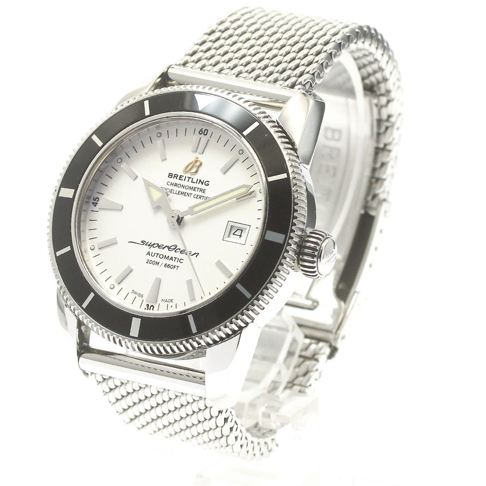 BREITLING Superocean Heritage42 A17321 Silver Dial Automatic Men's Watch_878073