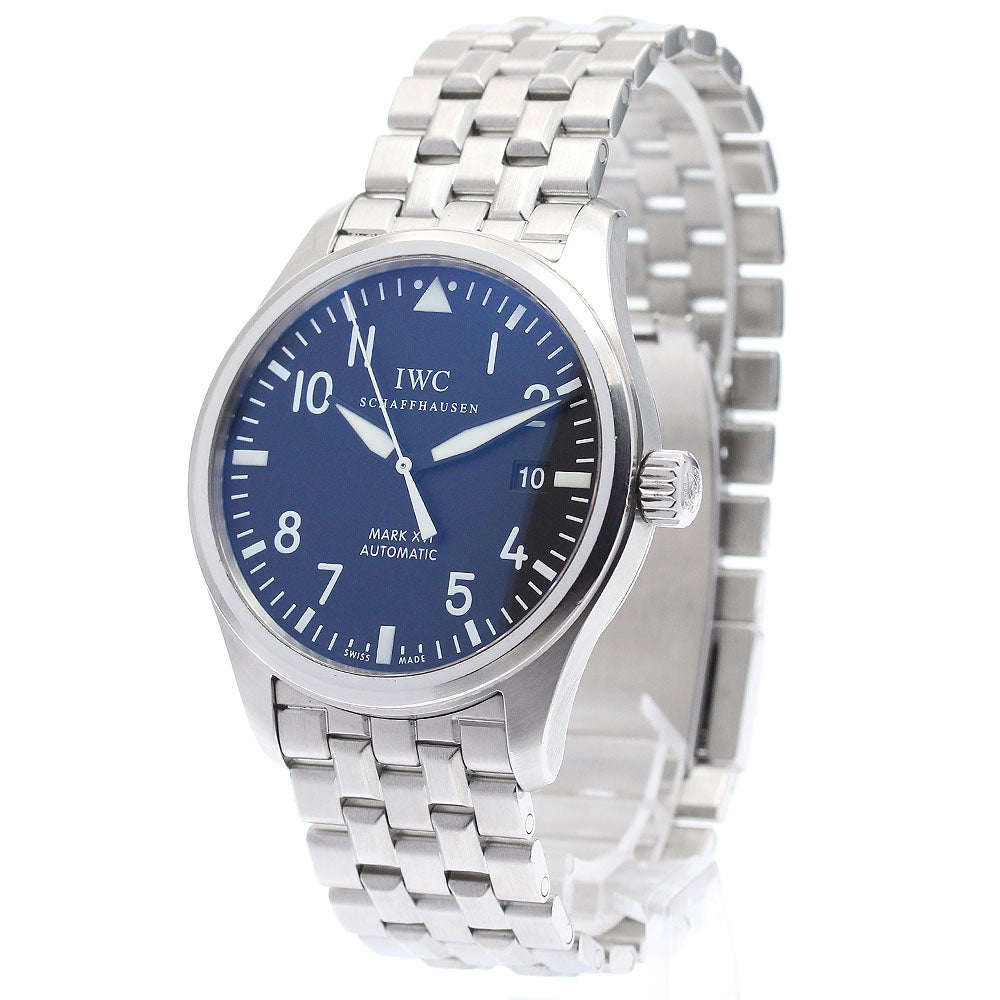 IWC SCHAFFHAUSEN Pilot Watch Mark XVI IW325504 black Dial Automatic Men's_878079