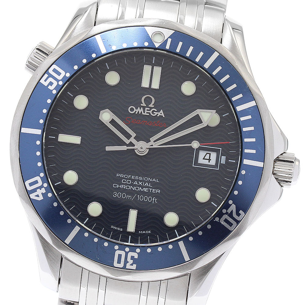 OMEGA Seamaster300 2220.80 Coaxial Navy Dial Automatic Men's Watch_878089