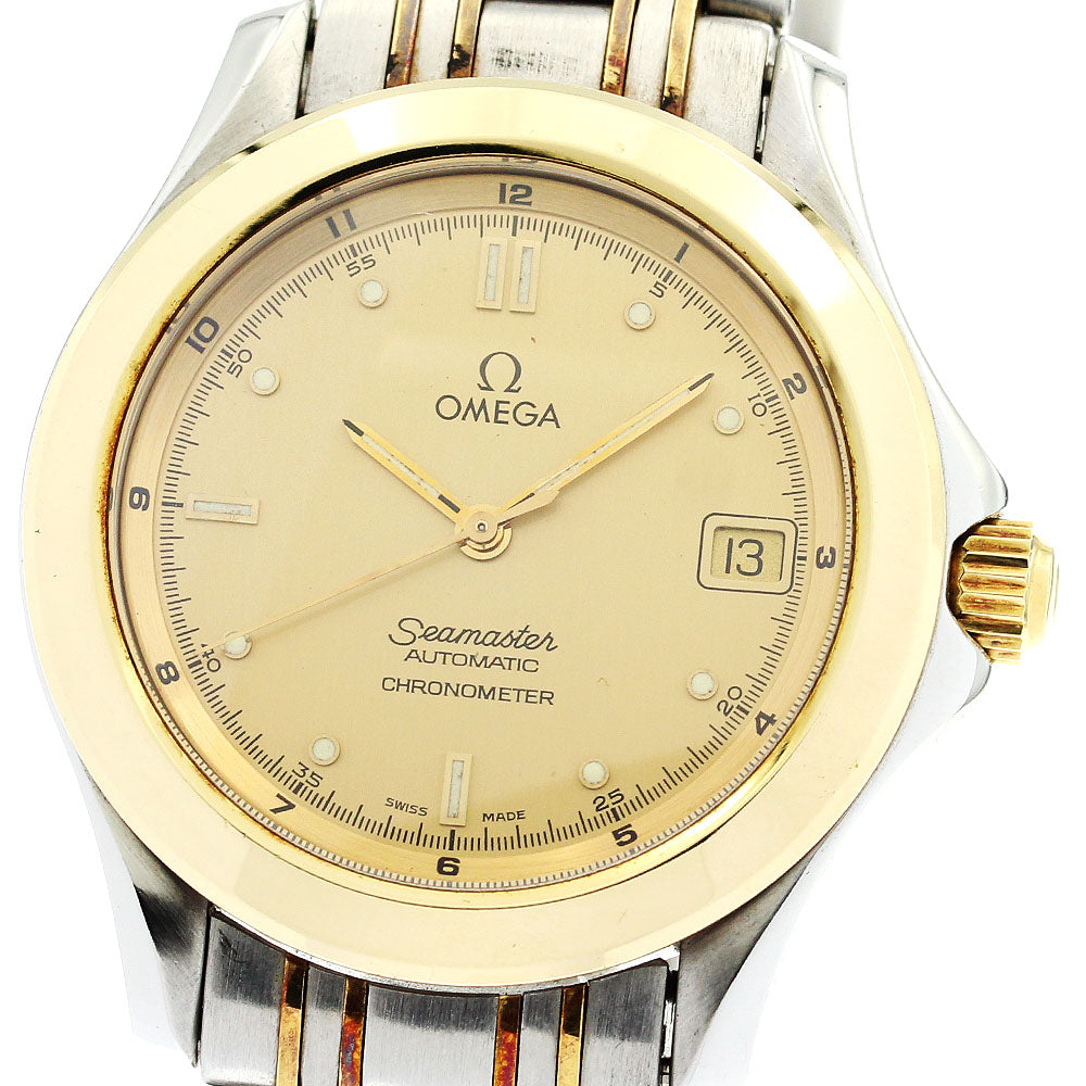OMEGA Seamaster120 2301.10 Date gold Dial Automatic Men's Watch_878112