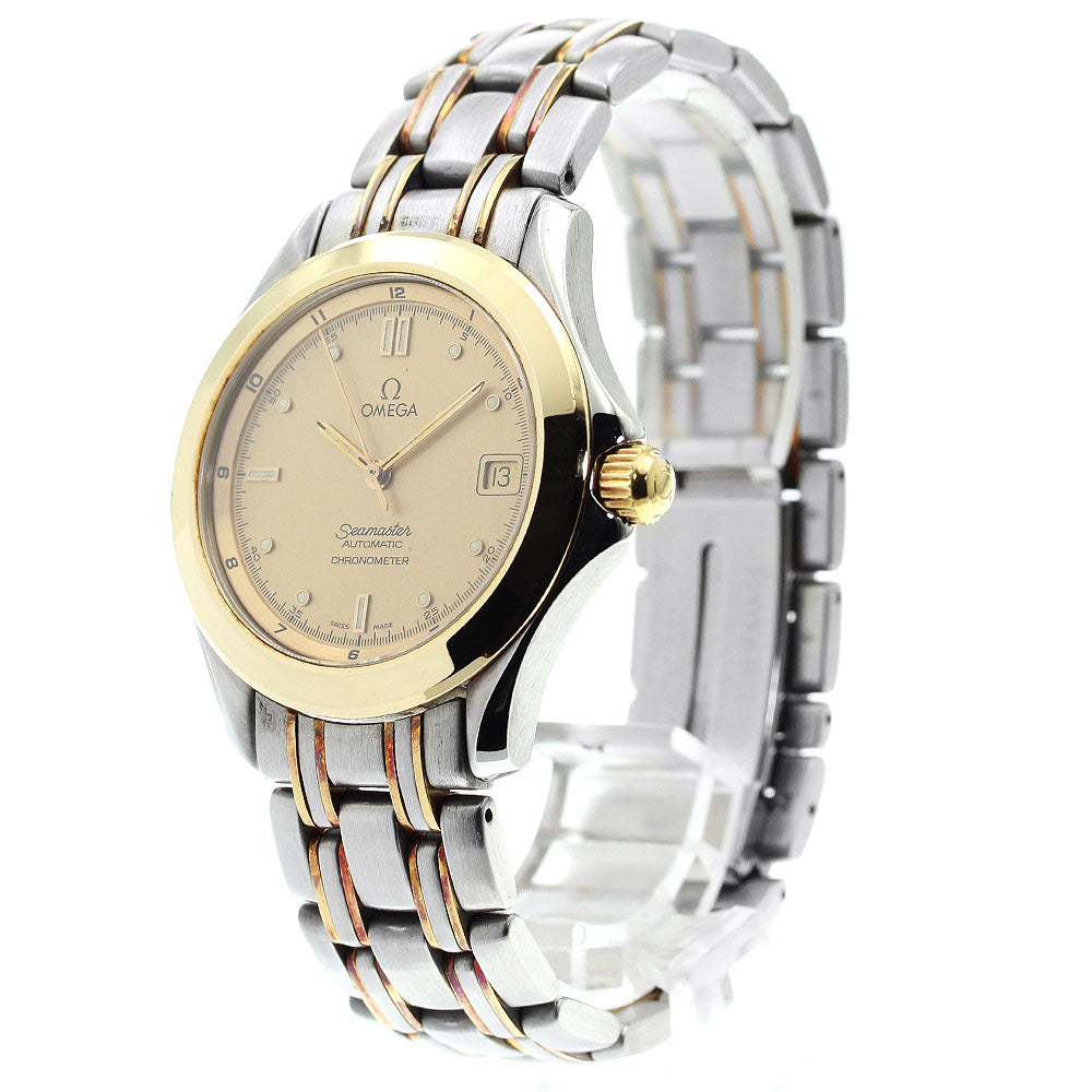 OMEGA Seamaster120 2301.10 Date gold Dial Automatic Men's Watch_878112