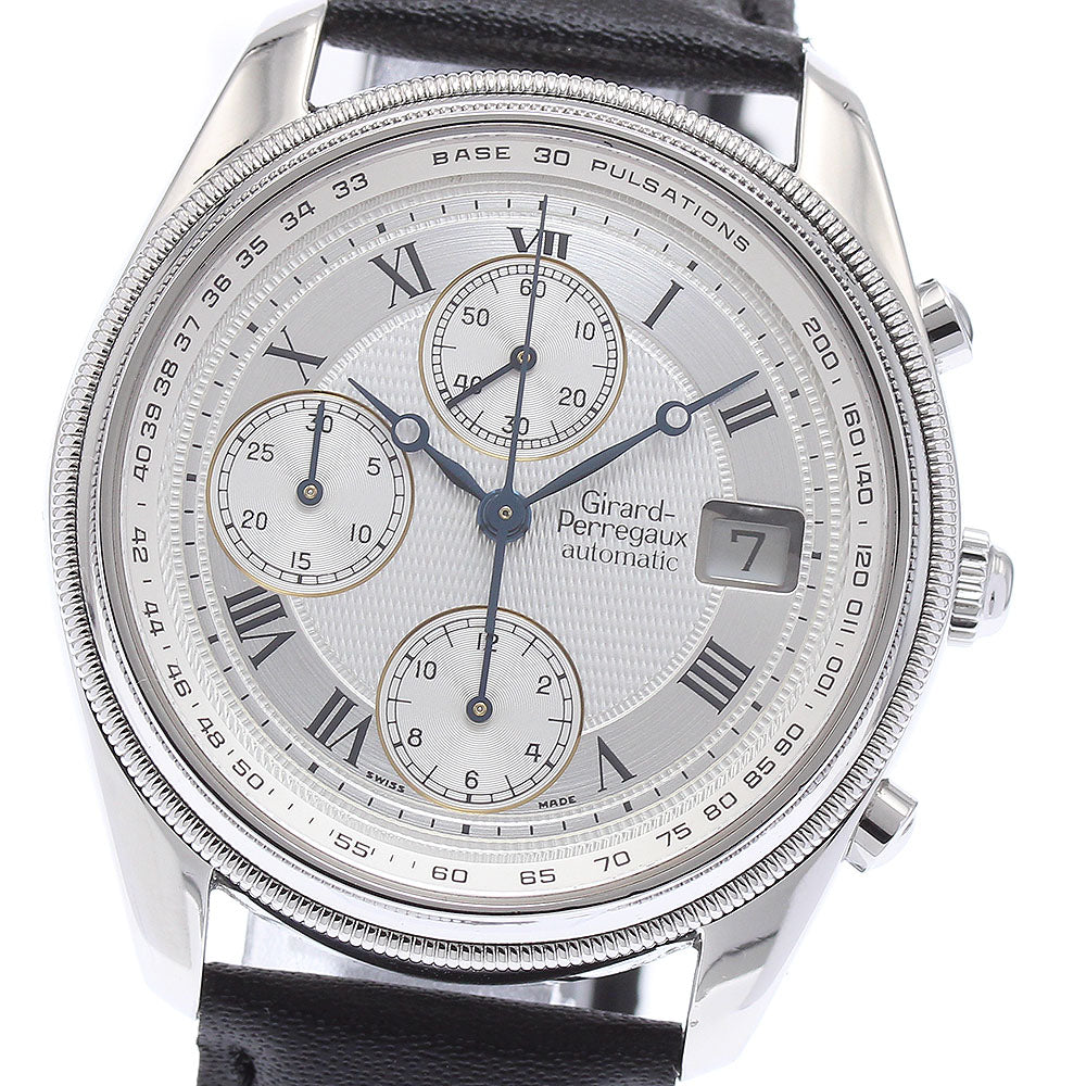GIRARD PERREGAUX Gold Plated4900 4910 Chronograph Automatic Men's Watch_878113