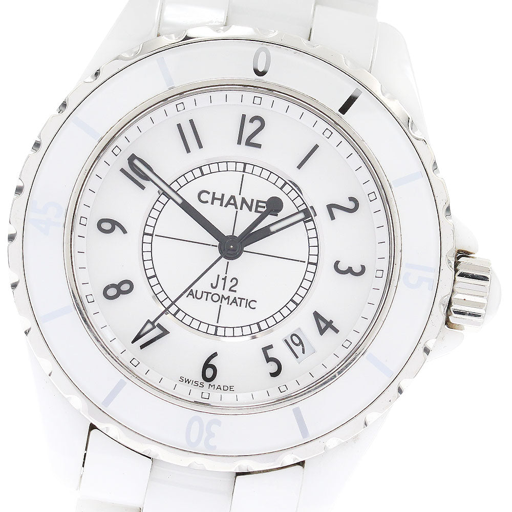 CHANEL J12 H0970 White Ceramic white Dial Automatic Men's Watch_878115