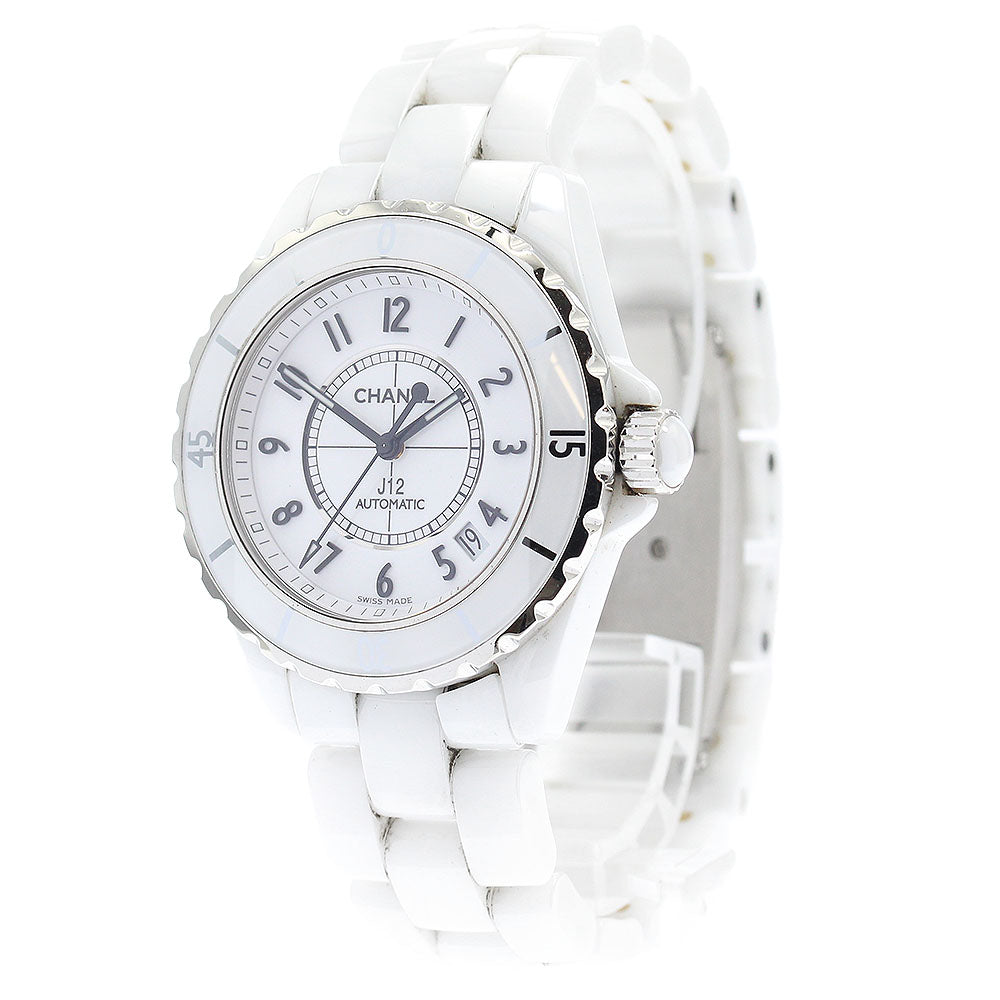 CHANEL J12 H0970 White Ceramic white Dial Automatic Men's Watch_878115