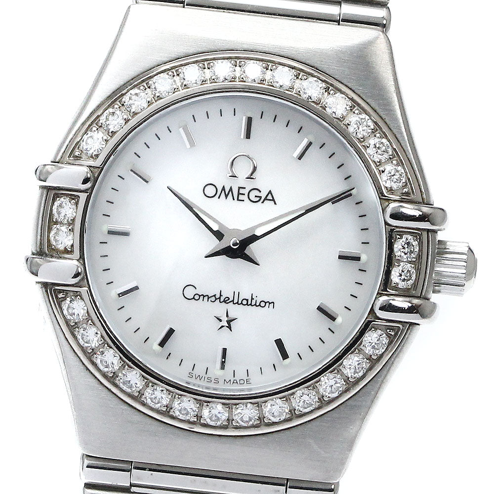 OMEGA Constellation 1466.71 Diamond Bezel Quartz Ladies Watch_878125