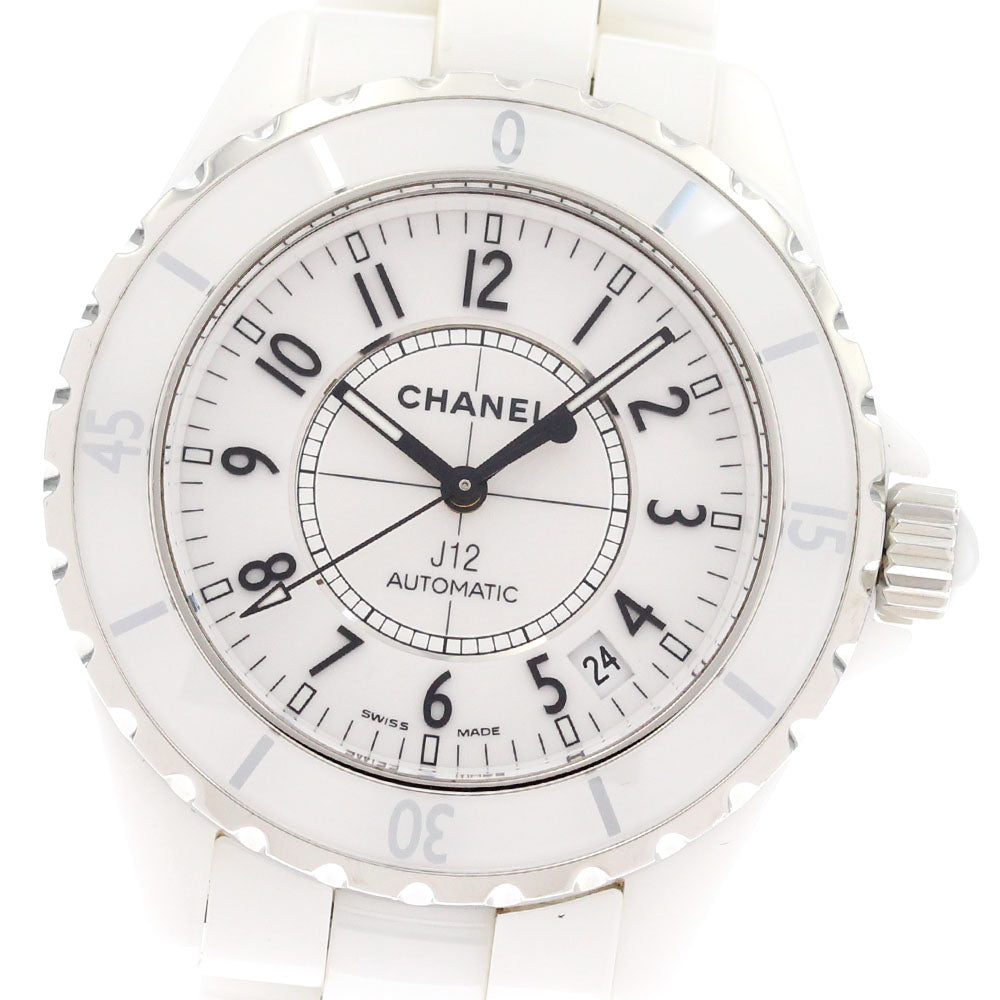 CHANEL J12 H0970 White ceramic 38MM white Dial Automatic Men's Watch_878129