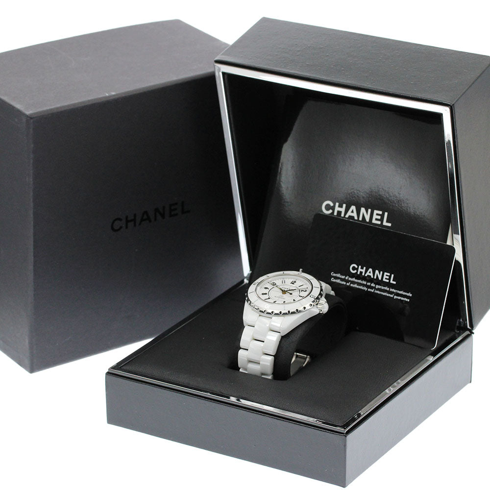 CHANEL J12 H0970 White ceramic 38MM white Dial Automatic Men's Watch_878129