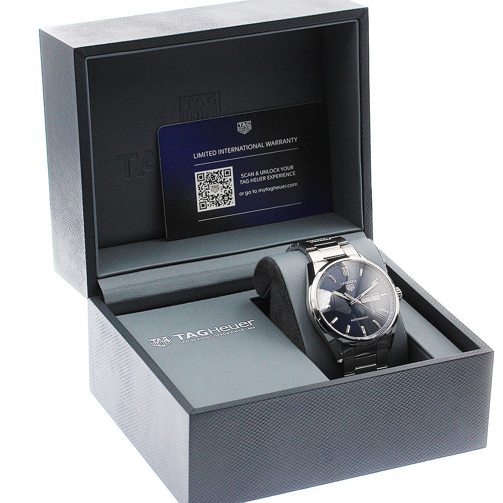 TAG HEUER Carrera Caliber 5 WBN2012.BA0640 Day date Automatic Men's Watch_878151