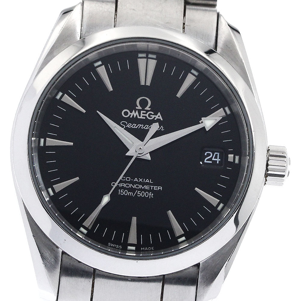OMEGA Seamaster Aqua Terra 2504.50 Date black Dial Automatic Boy's Watch_878160