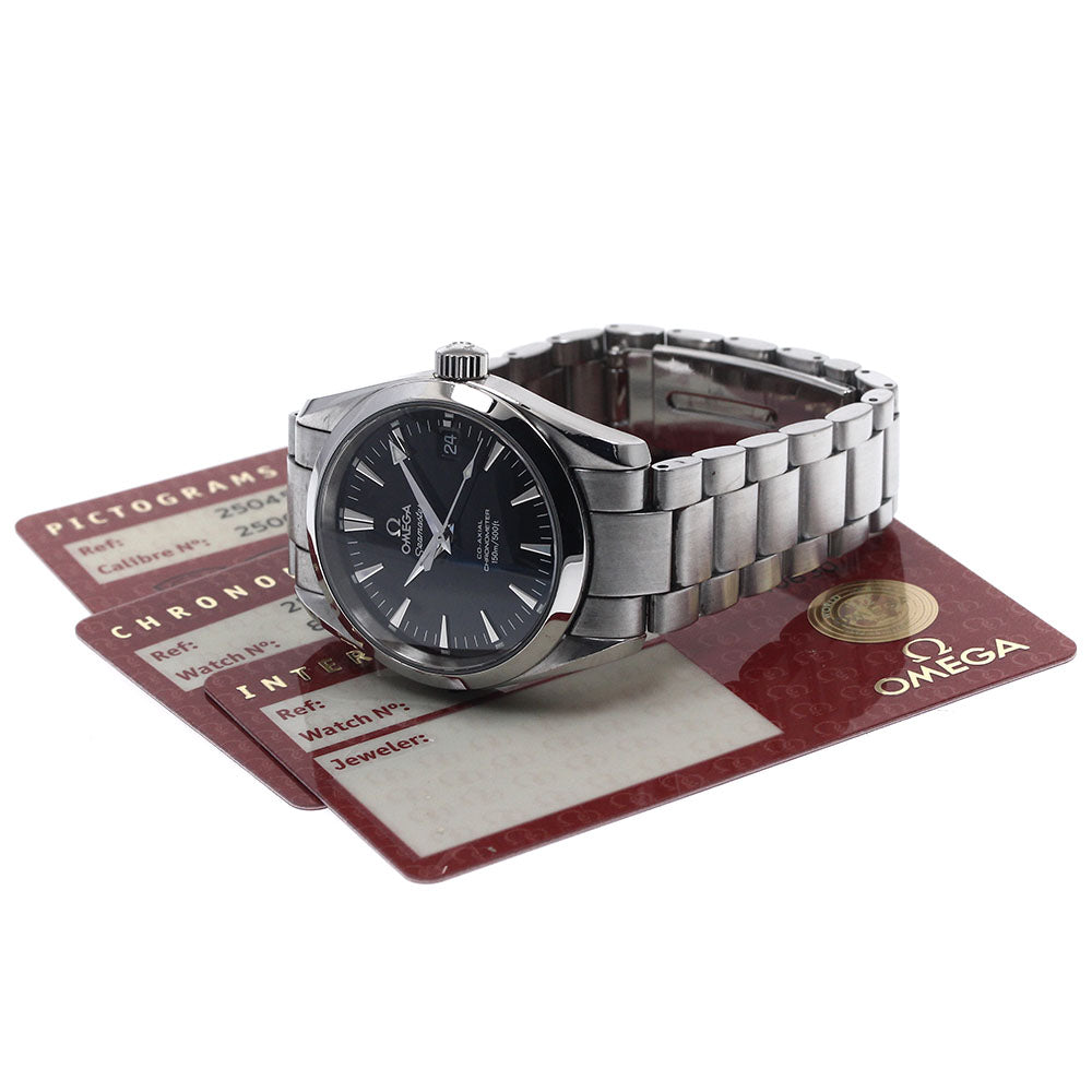 OMEGA Seamaster Aqua Terra 2504.50 Date black Dial Automatic Boy's Watch_878160