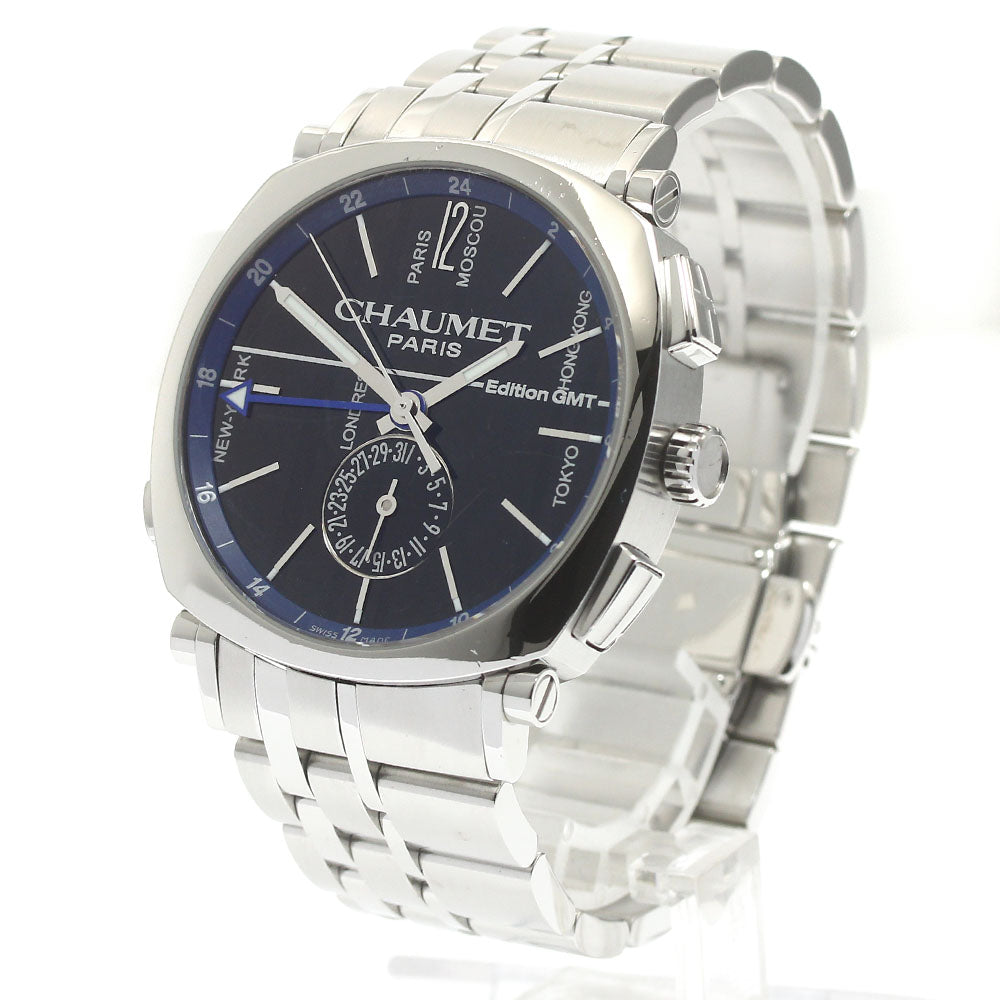 Chaumet Dandy W11692-32A GMT black Dial Automatic Men's Watch_878161